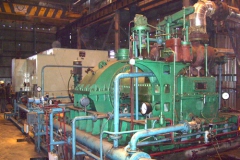 11 MW Condensing Steam Turbine at a Steel Mill