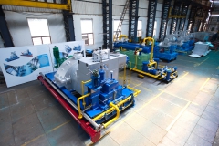 6 MW TG Set for Mexico at Bangalore Works Assembly Floor